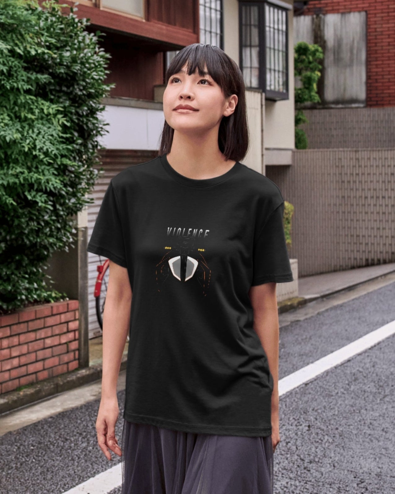 Crank & Collar “1290 Super Duke – Violence Has a Face” T-Shirt | KTM Beast Tee