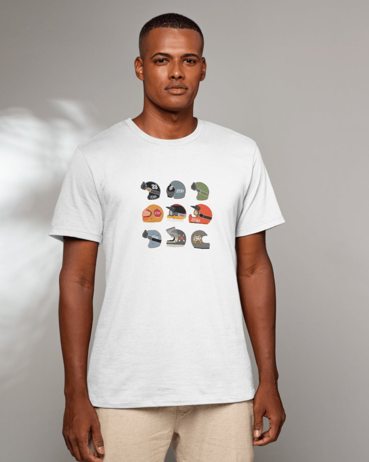 Crank & Collar “Helmets Are Temporary, Thump Is Permanent” Biker T-Shirt | Motorcycle Tee
